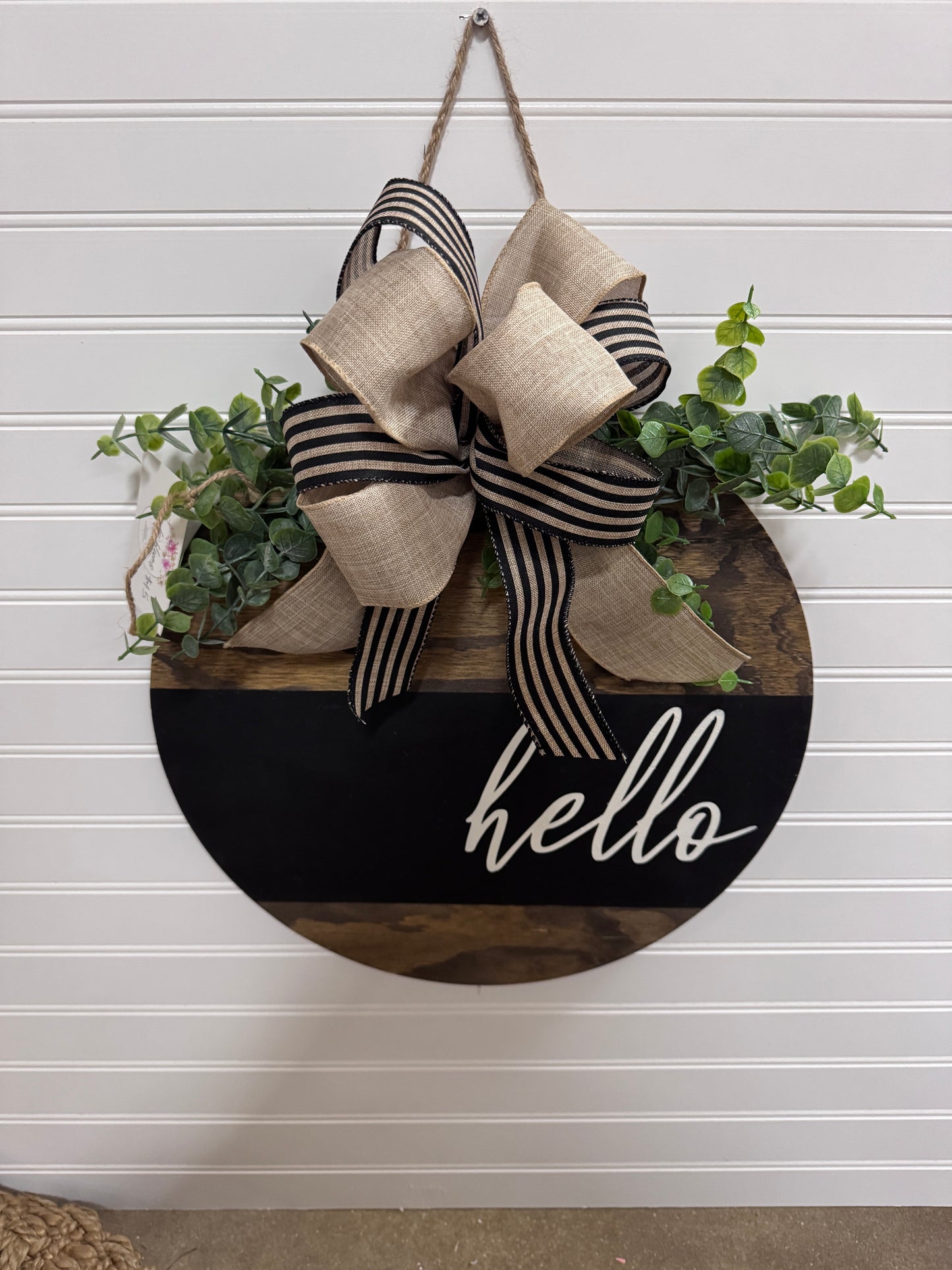 Hello- Door Round