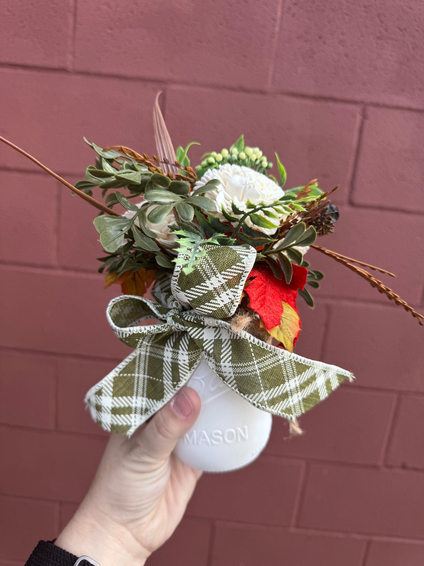 Fall- Medium Mason Jar