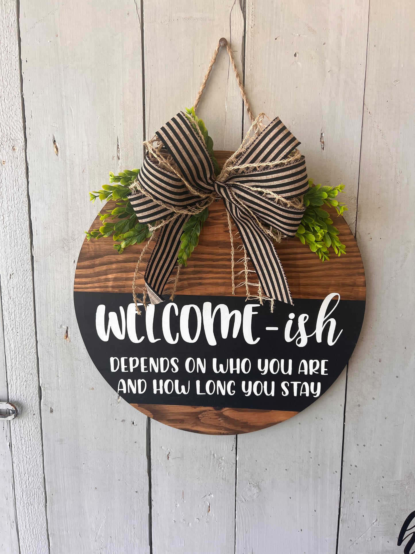 Welcome-ish Round