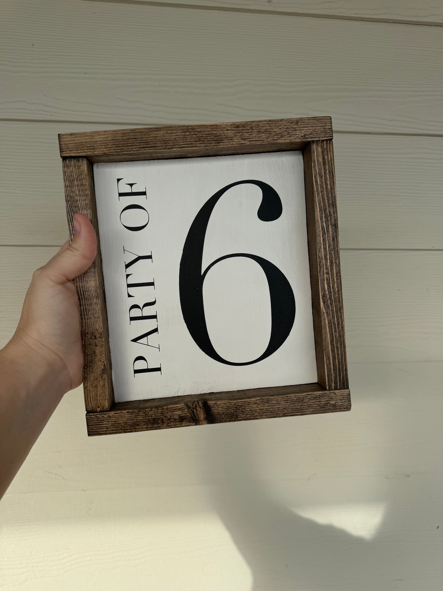Party of Family Sign
