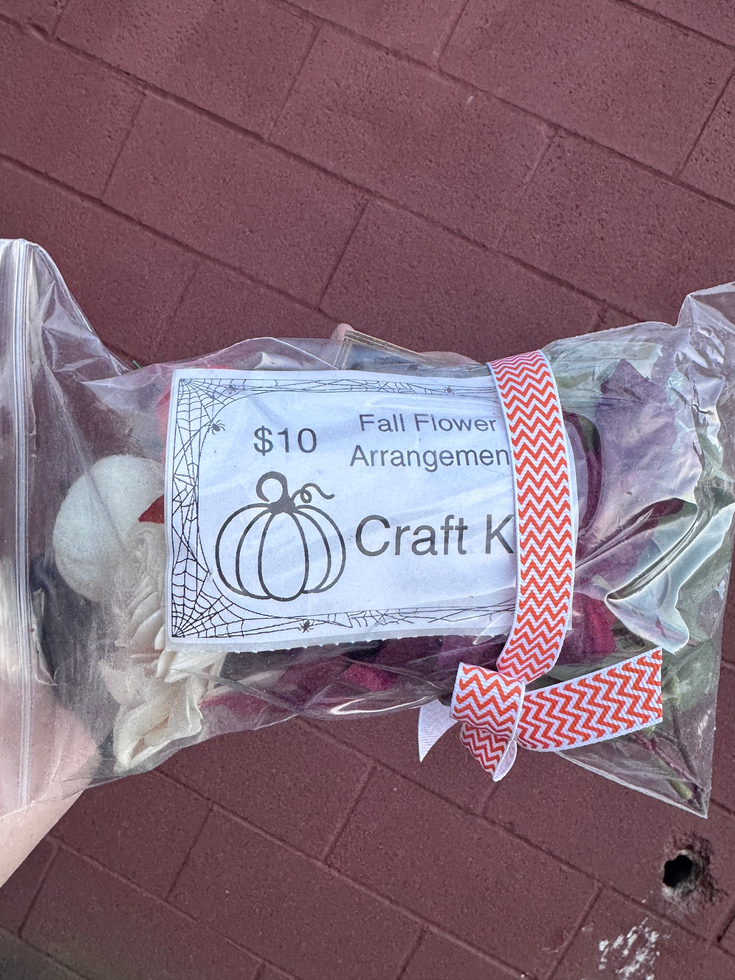 Fall Craft Kit- Flower Arrangement