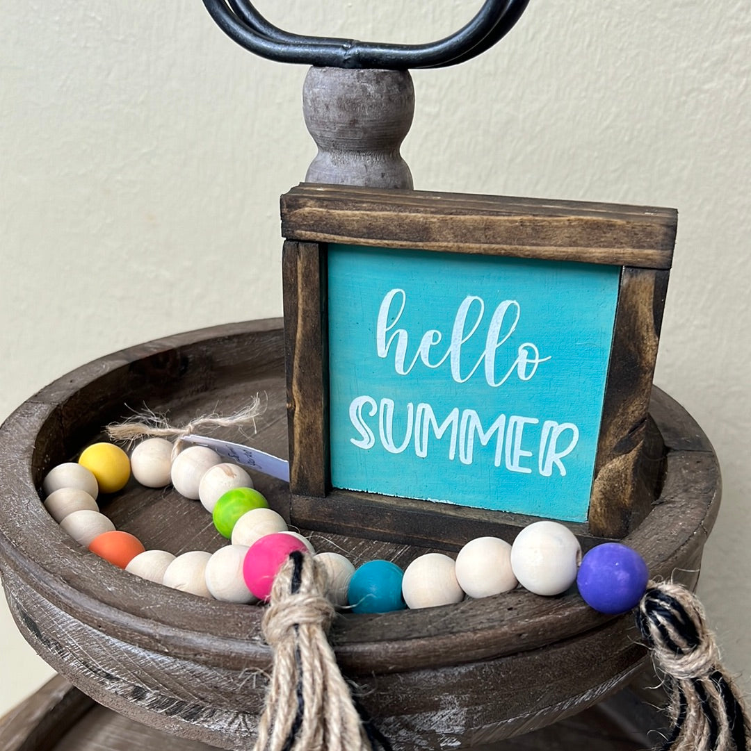 Summer Tier Tray