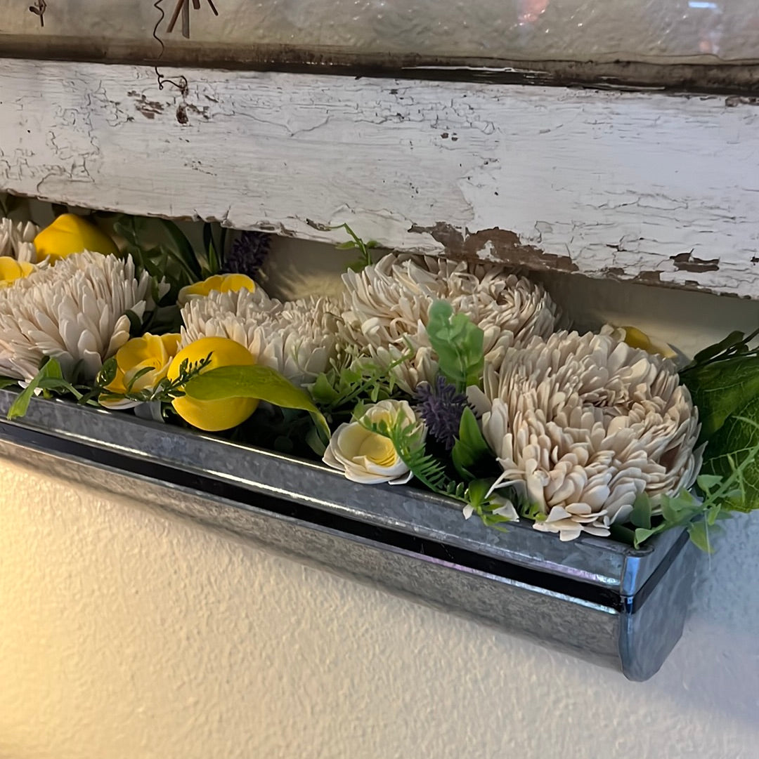 Wall Planter- Arrangement with Lemons and Lavender