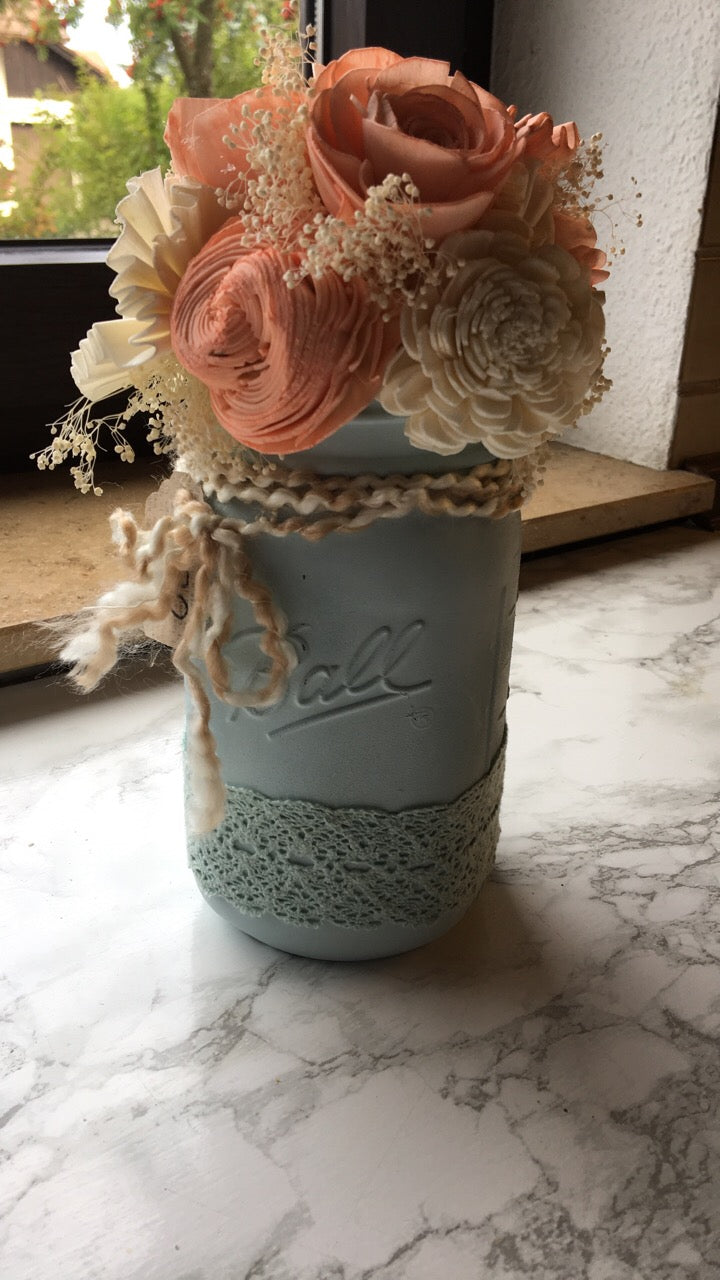 Custom Large Mason Jar