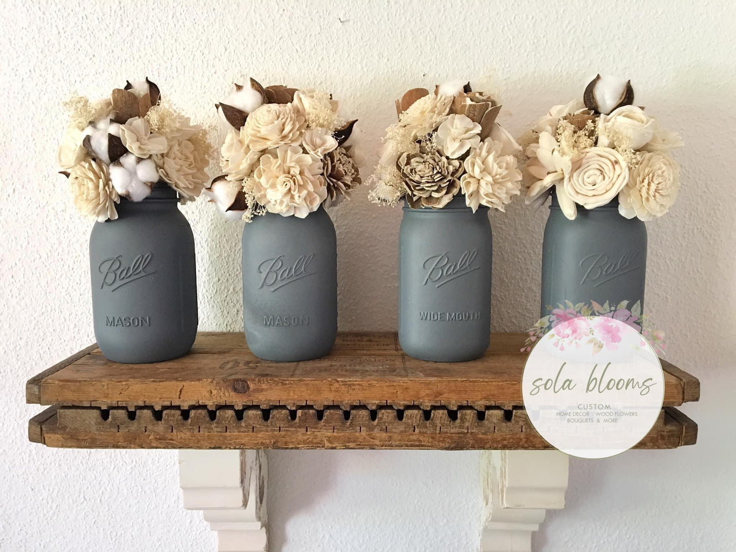 Custom Large Mason Jar