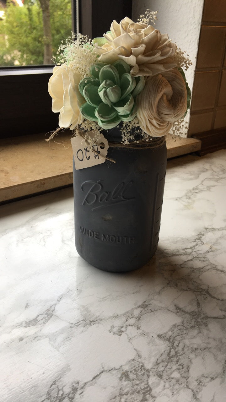 Custom Large Mason Jar