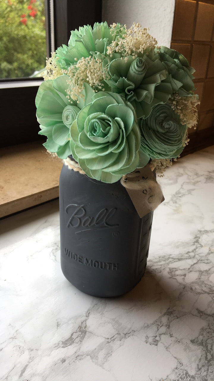 Custom Large Mason Jar