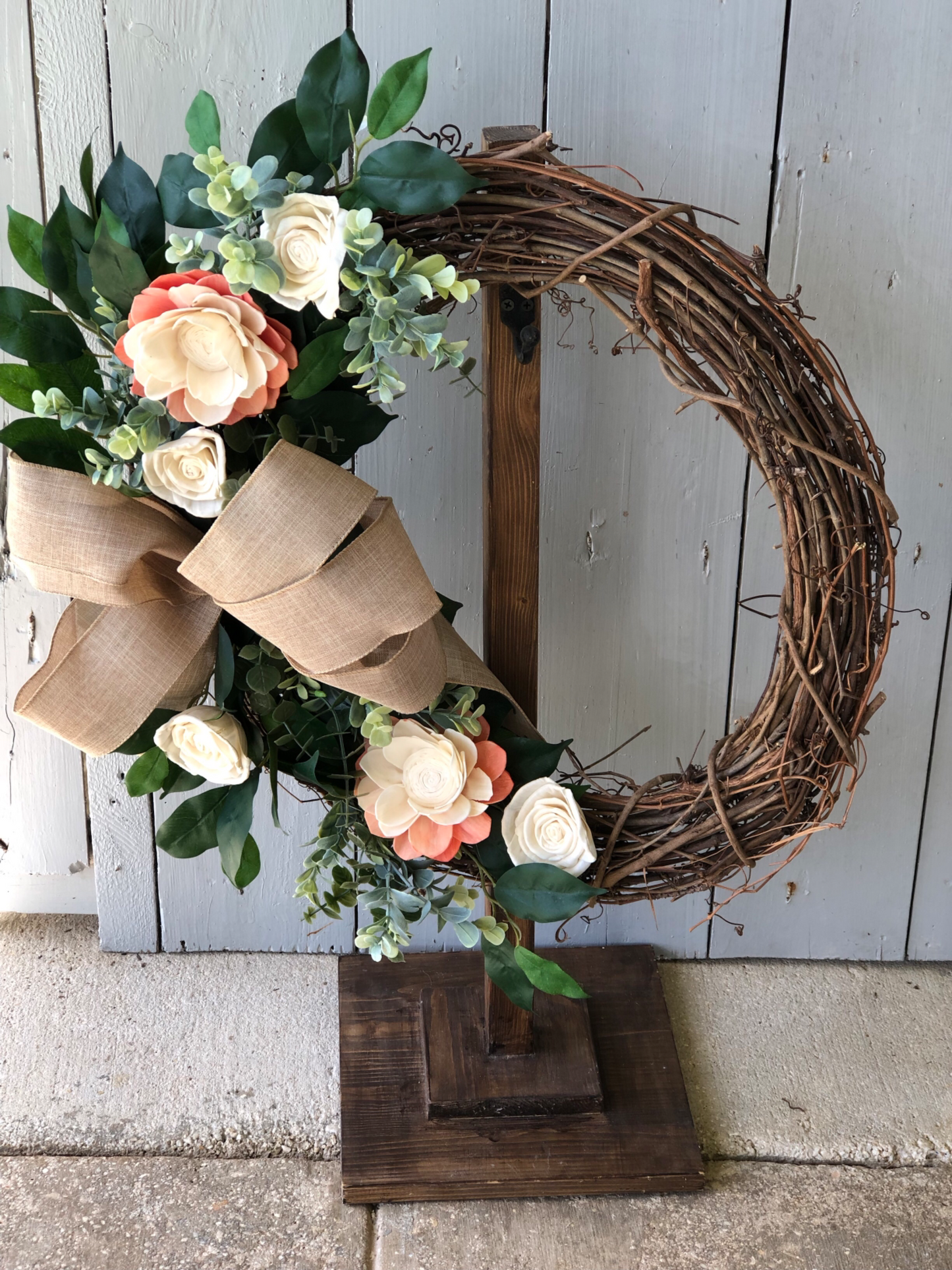 Custom Grapevine Wreath