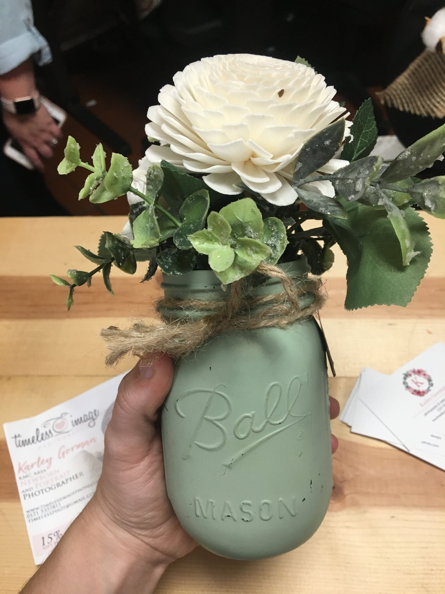 Custom Medium Mason Jar