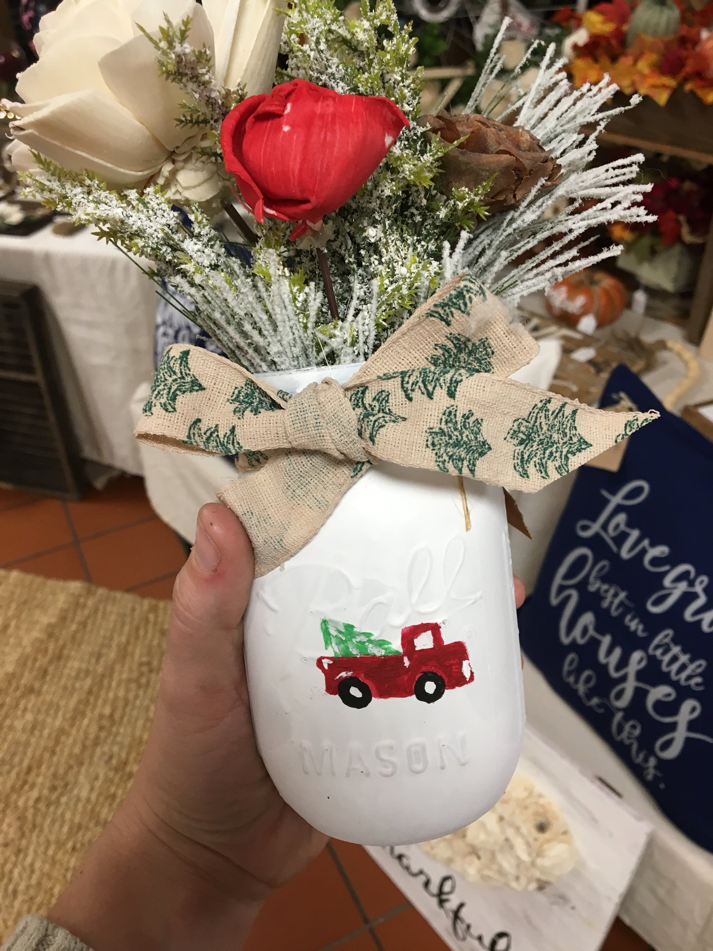 Custom Medium Mason Jar