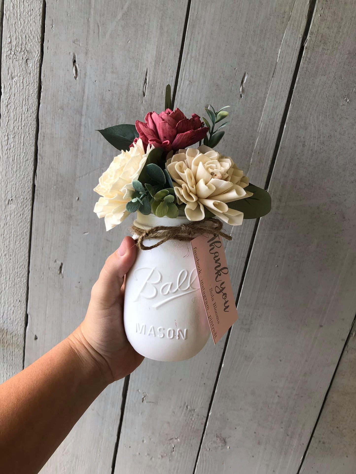 Custom Medium Mason Jar