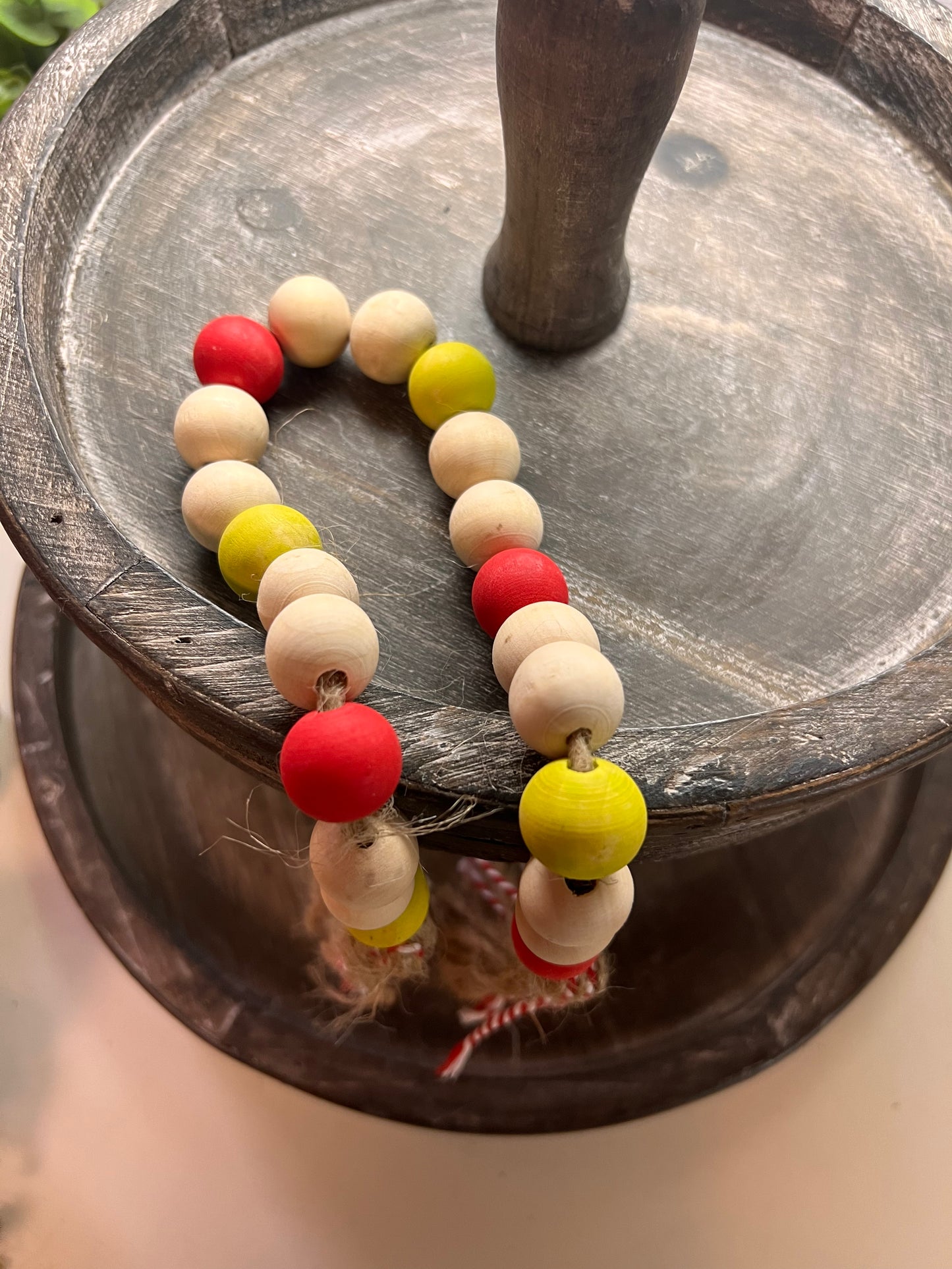 Bead Garland- Grinch Colors