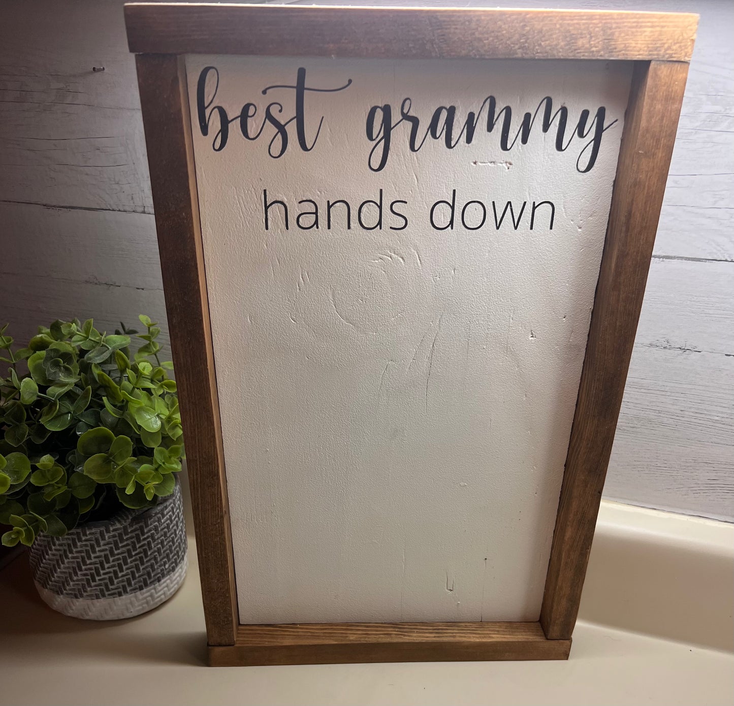 DIY Kit- Parent/Grandparent Handprint Sign