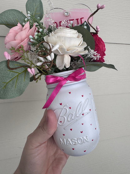 Valentines Day- Bestie Mason Jar