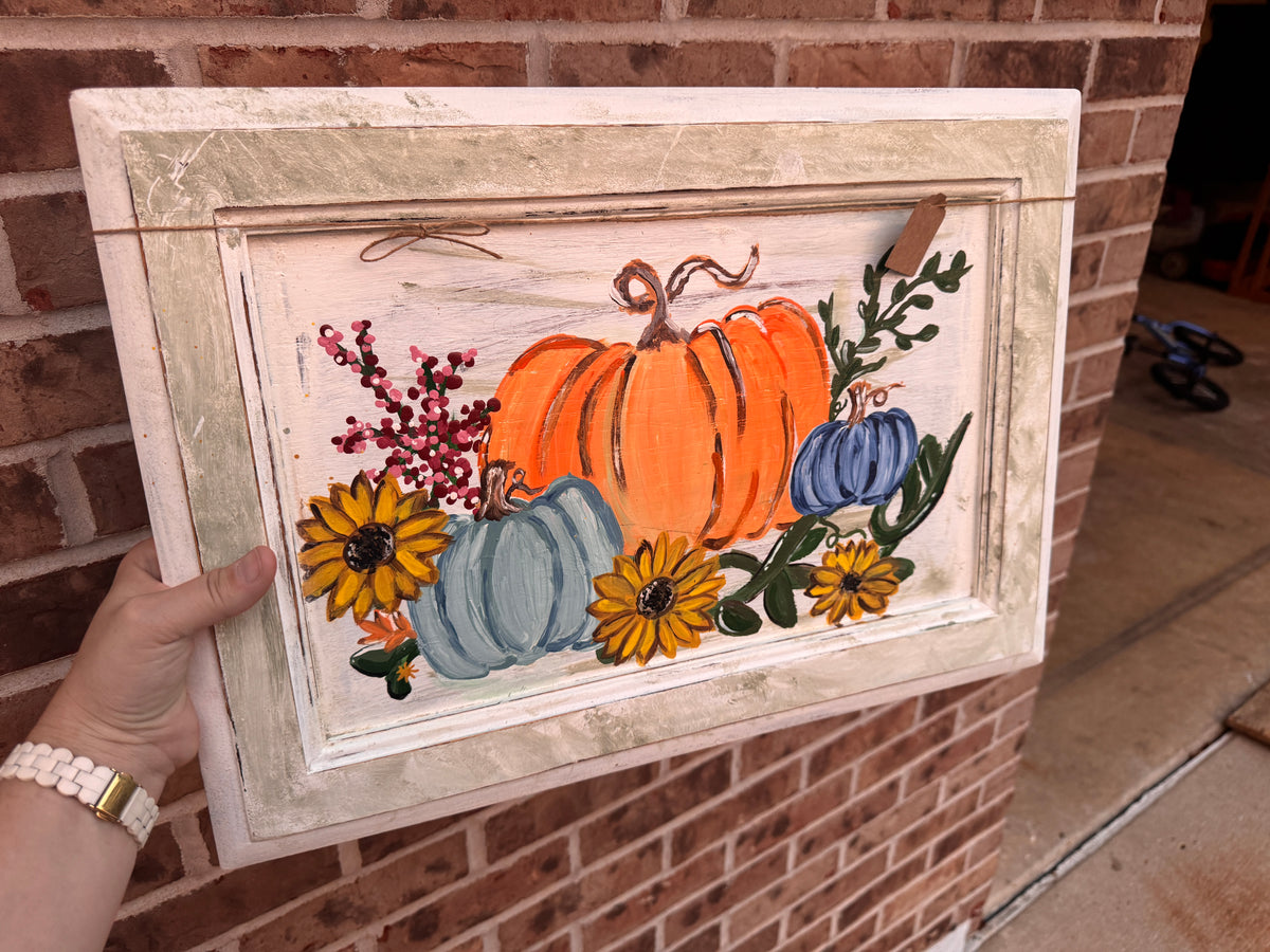 Fall Sign- Handpainted