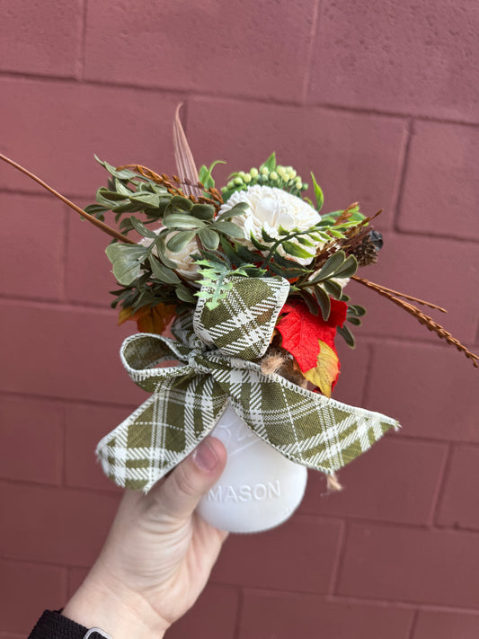 Fall- Medium Mason Jar