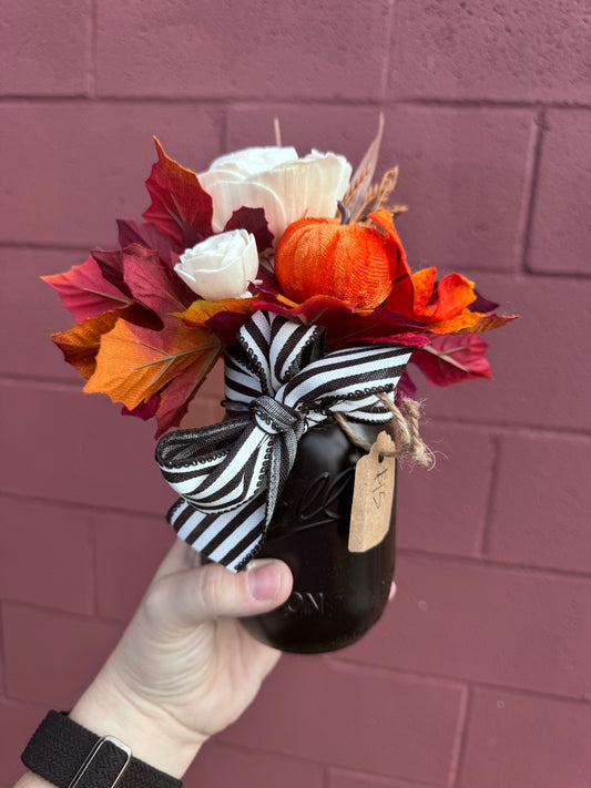 Fall- Medium Mason Jar