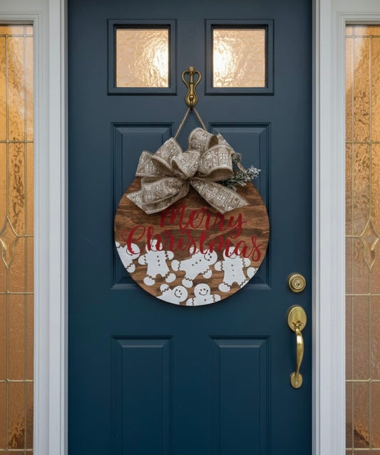 Gingerbread Door Round