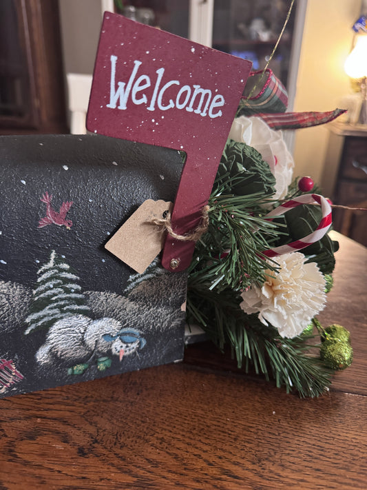 Vintage Mailbox Arrangement