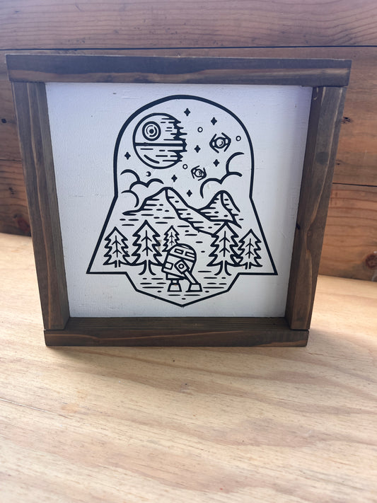 Darth- 9.5x9.5