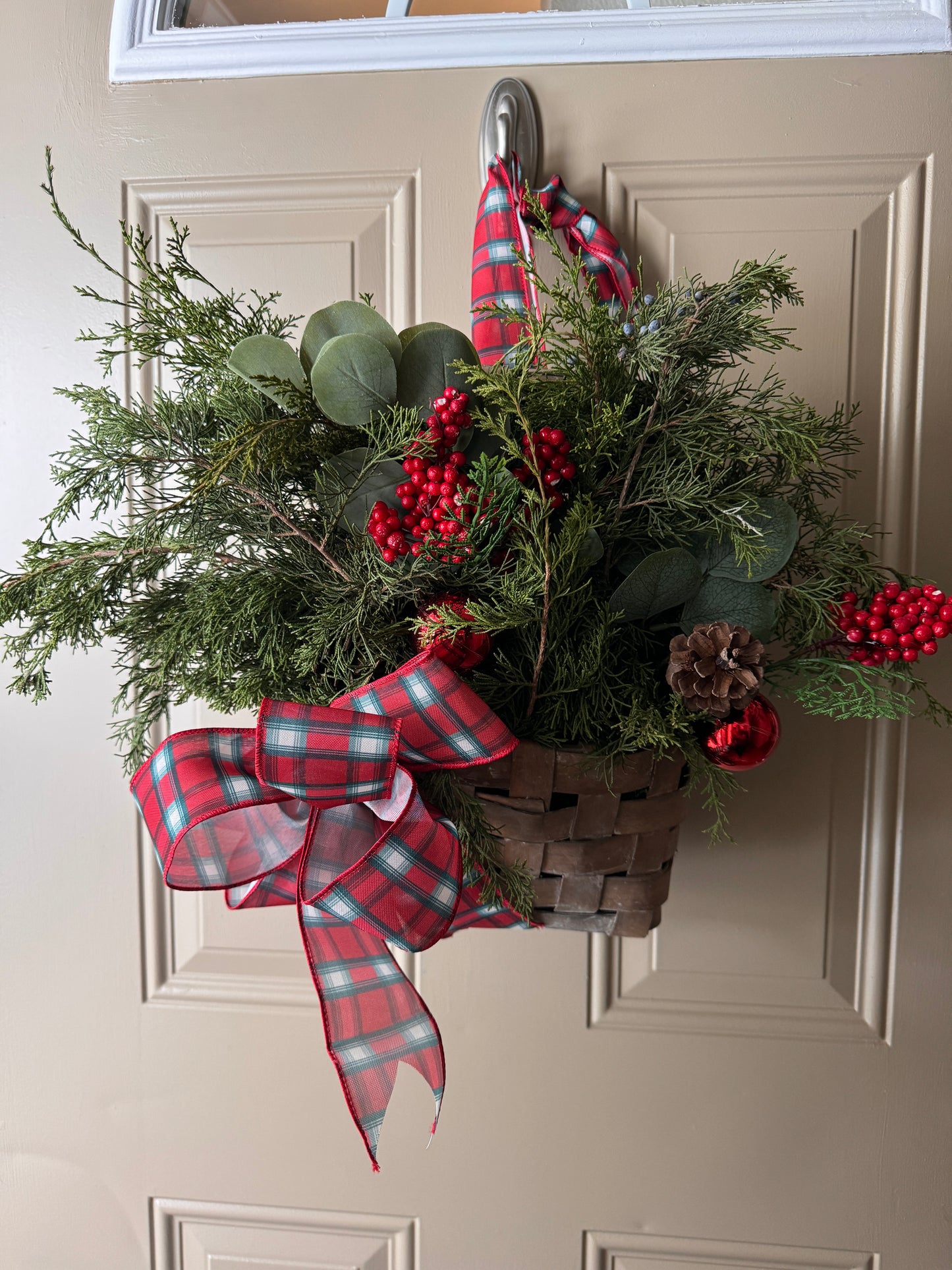 Fresh Pine Hanging Basket