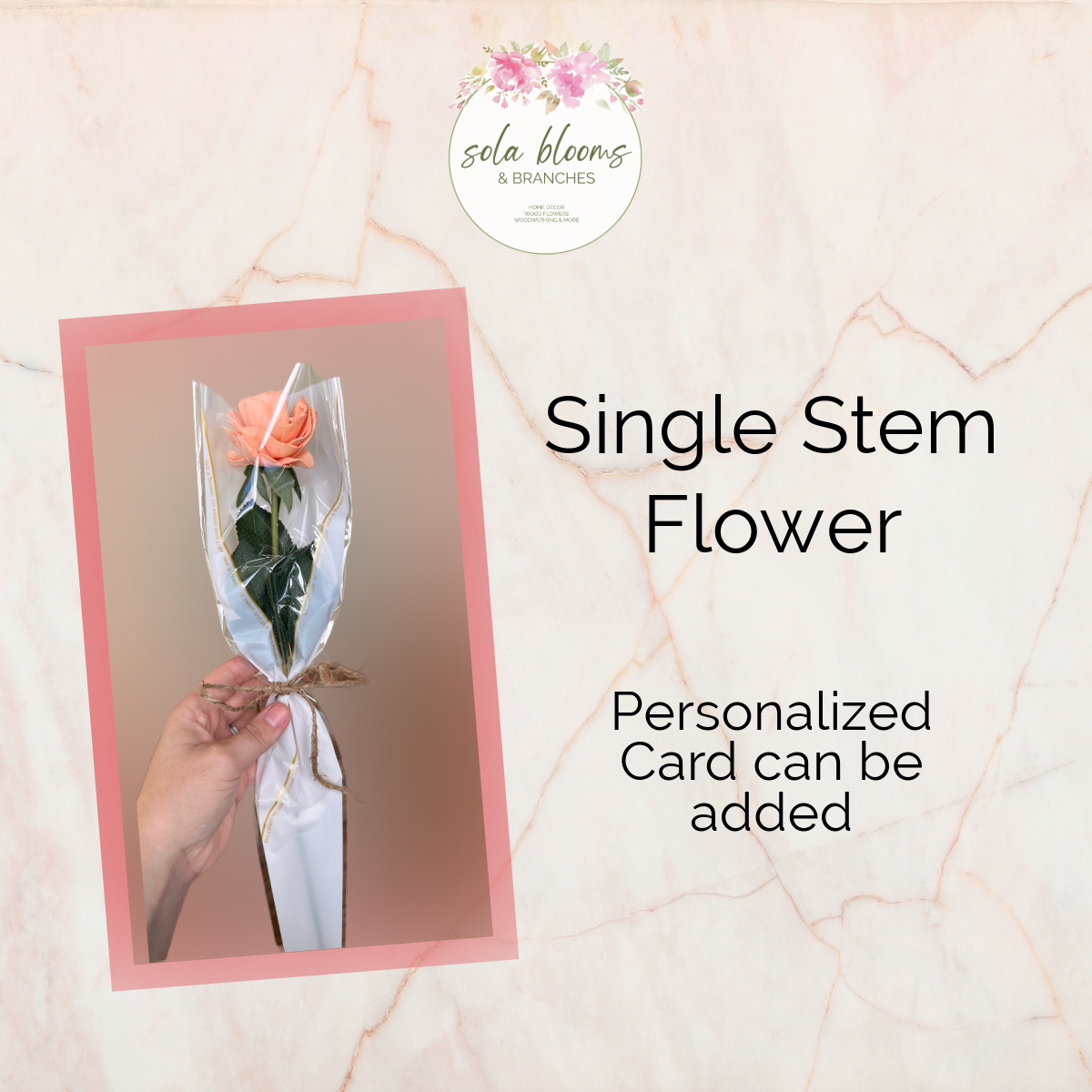 Valentines Day- Single Stem Flowers