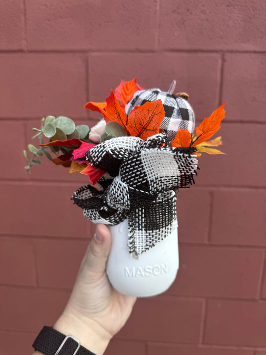 Fall- Medium Mason Jar