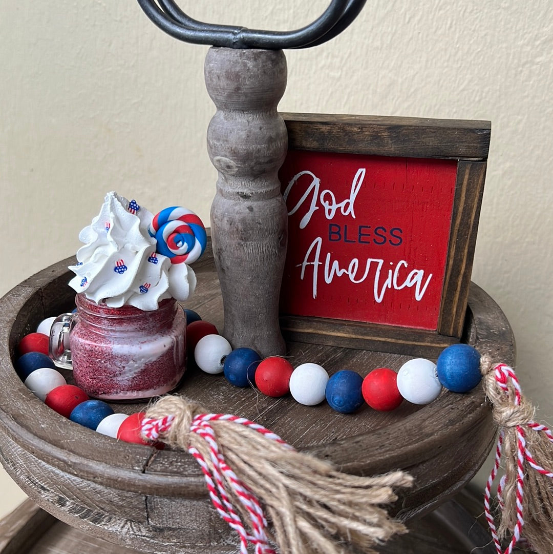 4th of July Tier Tray