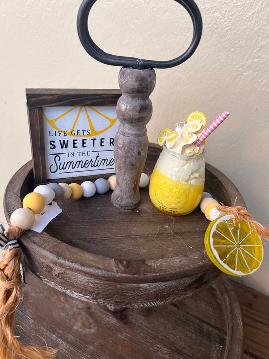 Lemons Tier Tray