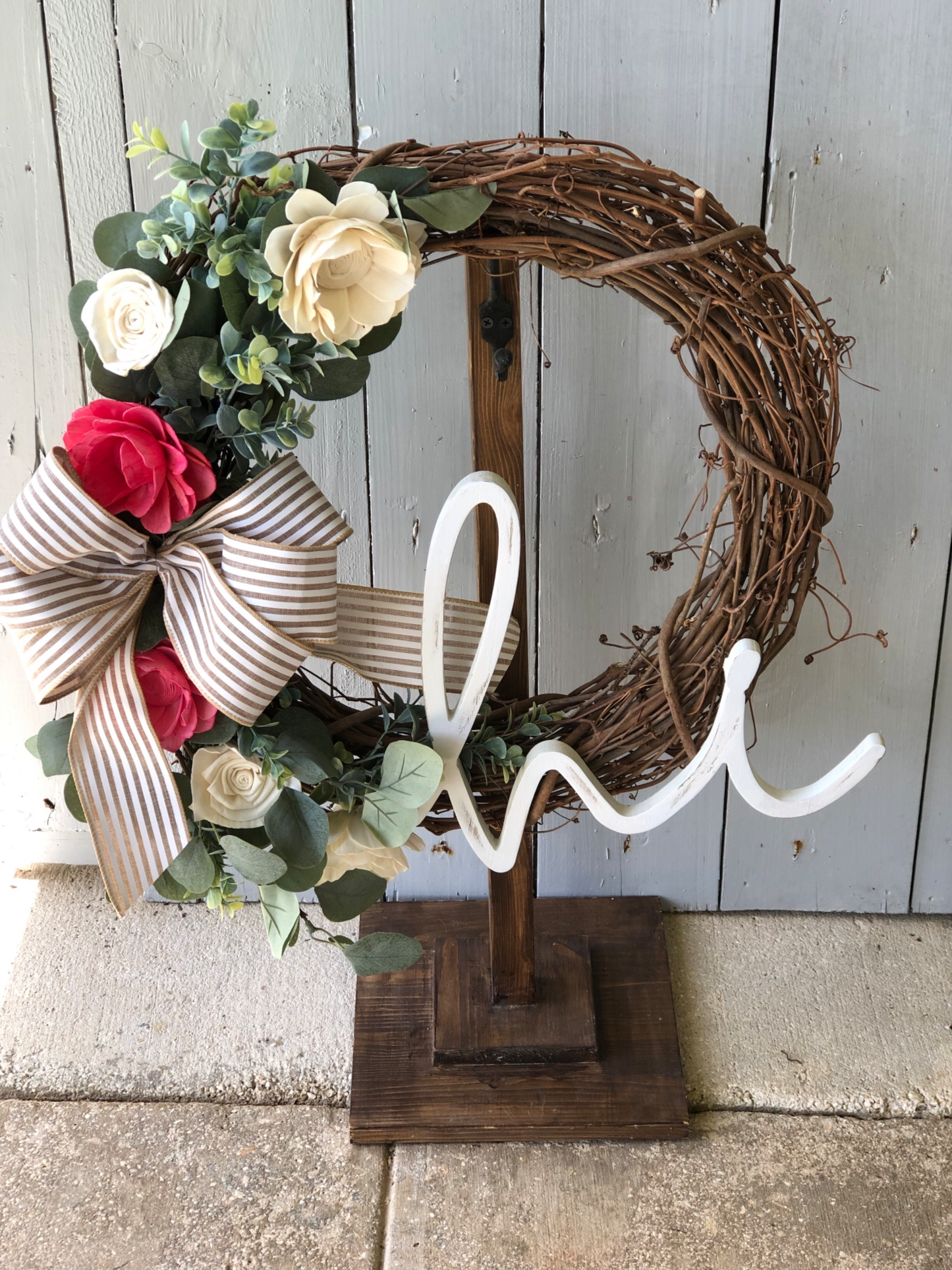 Custom Grapevine Wreath