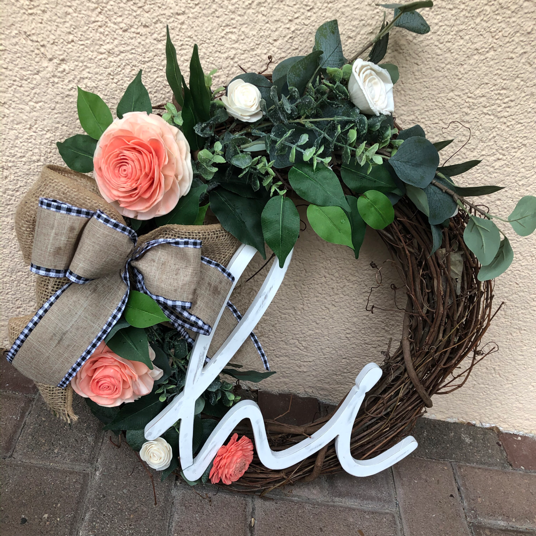Custom Grapevine Wreath