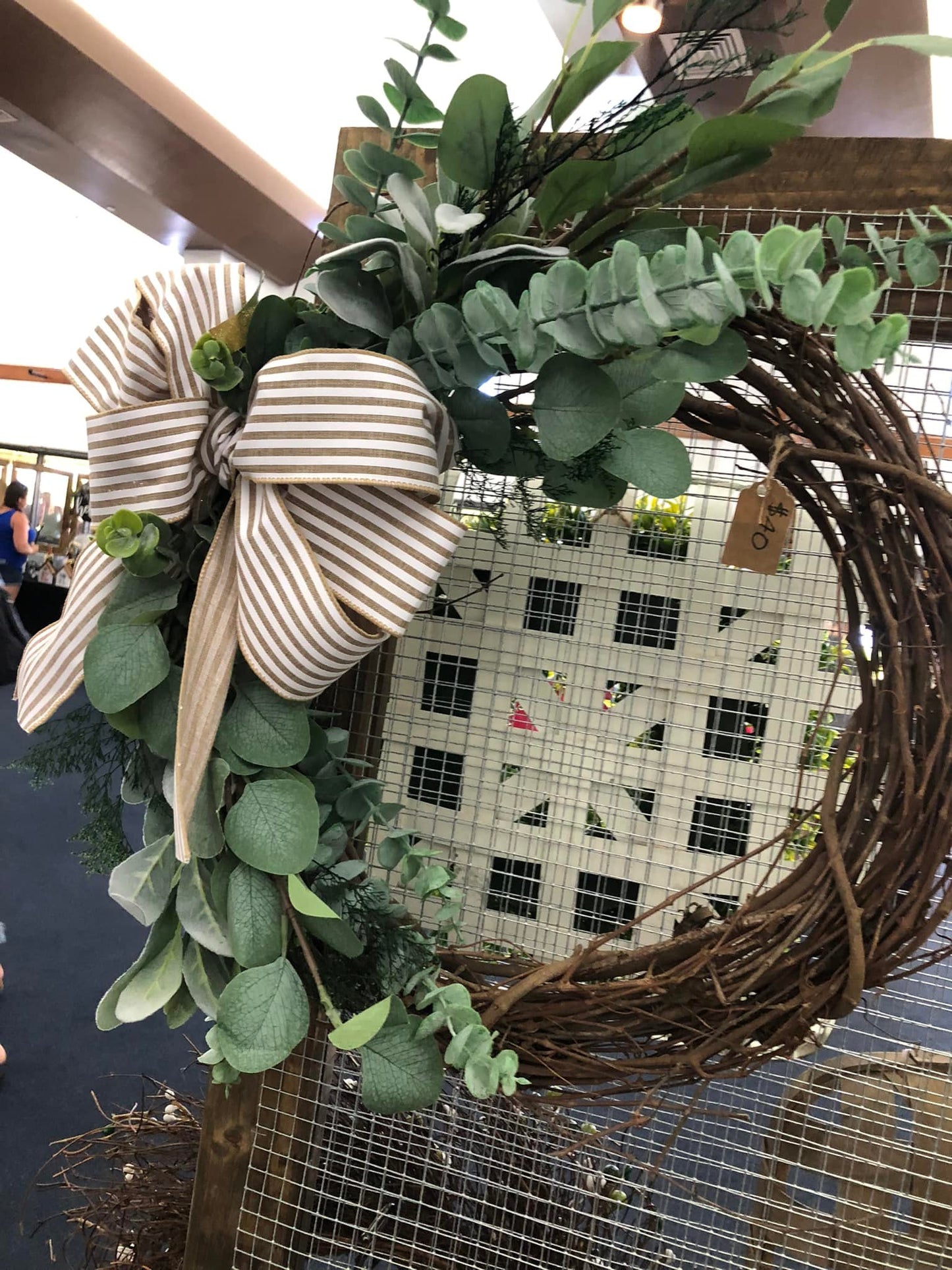 Custom Grapevine Wreath