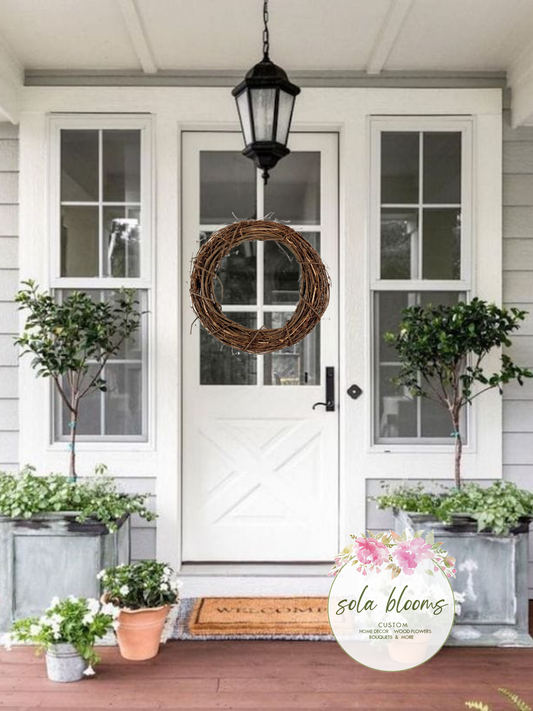 Custom Grapevine Wreath