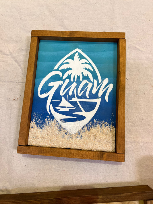 Guam Seal Sand Sign