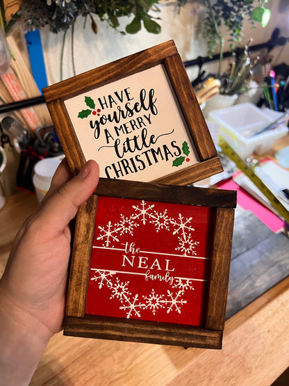 Custom Mini Sign