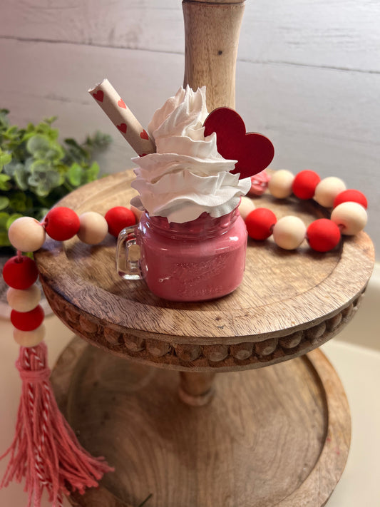 Valentine’s Micro Mini Glass Mugs